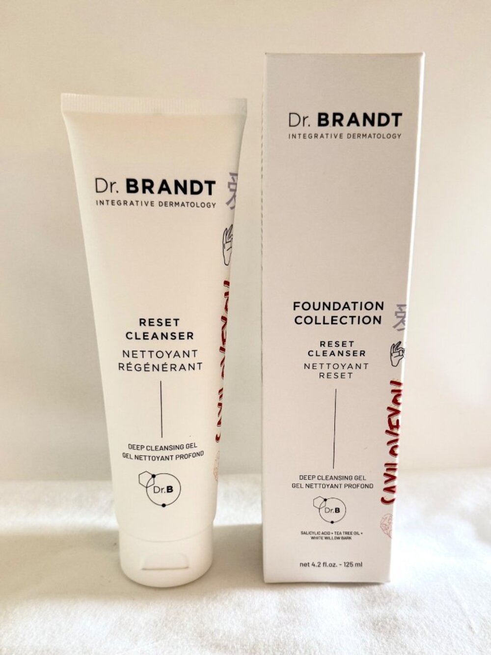 Dr Brandt Reset Cleanser Deep Cleansing Gel 4.2 oz Salicylic Acid